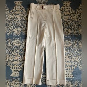 Cream Sezane pants sz 12
